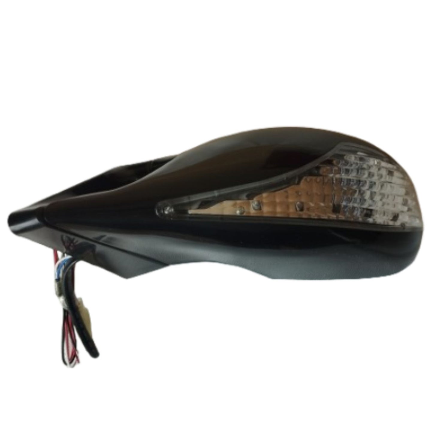 Paire de rétroviseurs noirs style M3 sans supports adaptateurs réglage électrique sans dégivrage non rabattable avec grands répétiteurs
