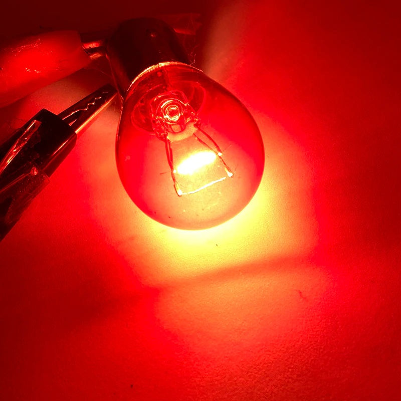Ampoule TUNING PLUS™ BAU15s chrome et ambre 12v 27w (lot de 2)