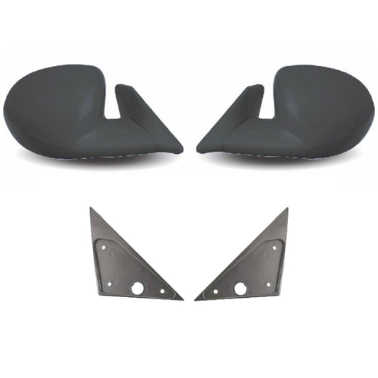 Rétroviseurs adaptables CITROEN Xsara de 1997 à 2007 style M5 noir manuel