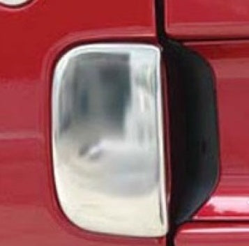 Poignées chromées extérieures des portes avants PEUGEOT 106 II et CITROEN Saxo 3 portes, PEUGEOT Partner I et Berlingo I