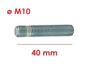 Antivols de roues CUSTOMAGIC™ goujons ø 10mm L 40mm avec écrous coniques spéciaux et douille de montage (jeu de 4) - STATION MANIA