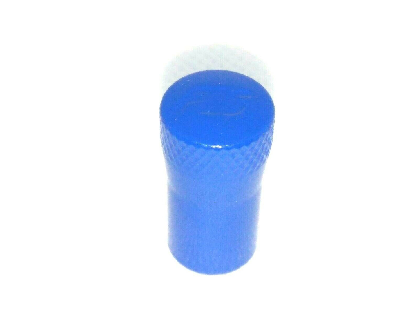 Bouchons de valves bleus PLS™ en métal finition époxy bleu (jeu de 4) - STATION MANIA