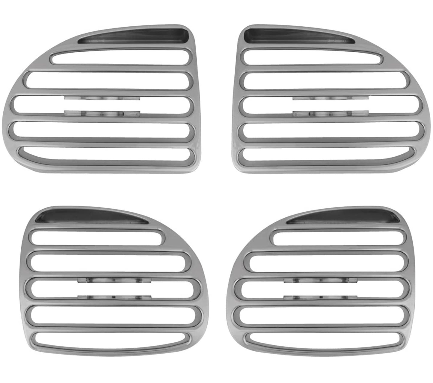 Grilles chromées d'aérateurs pour PEUGEOT 206 tous modèles - STATION MANIA