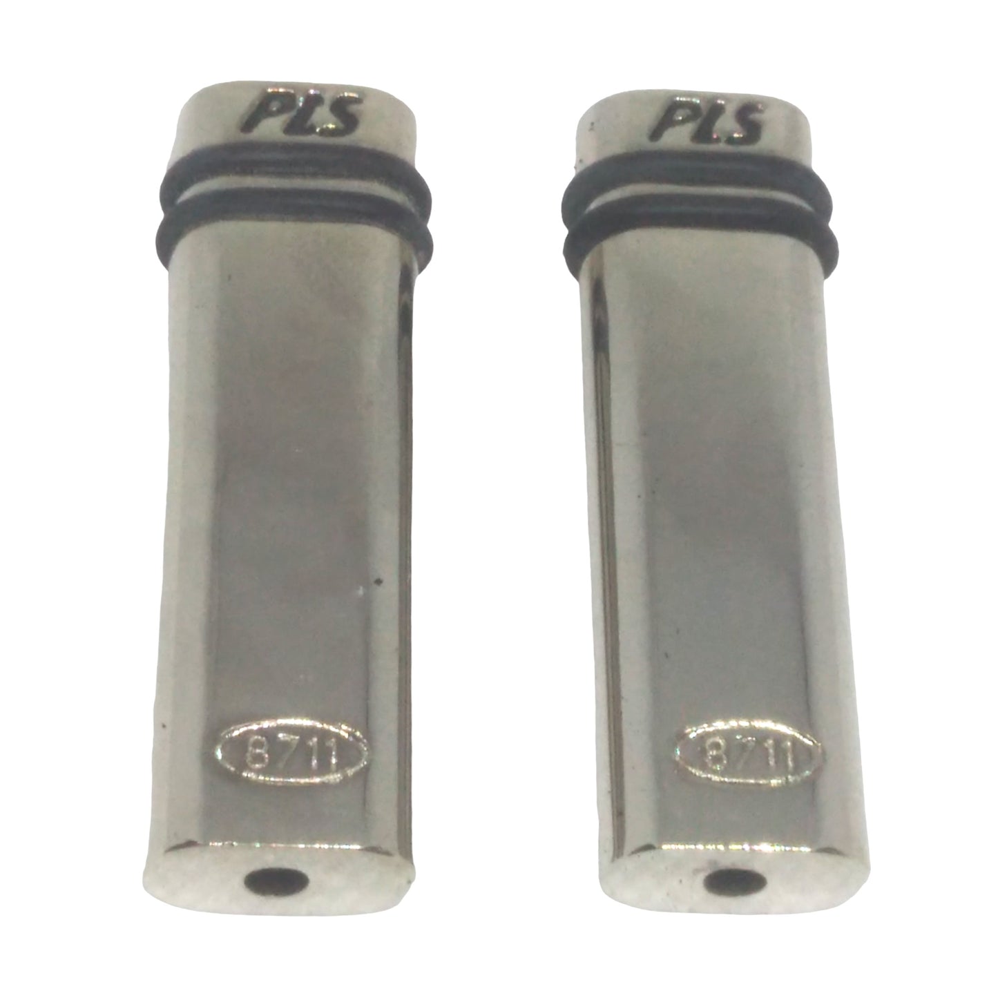 Loquets chromés de fermeture de porte compatible RENAULT Clio 1, R19, OPEL Astra (jeu de 2)
