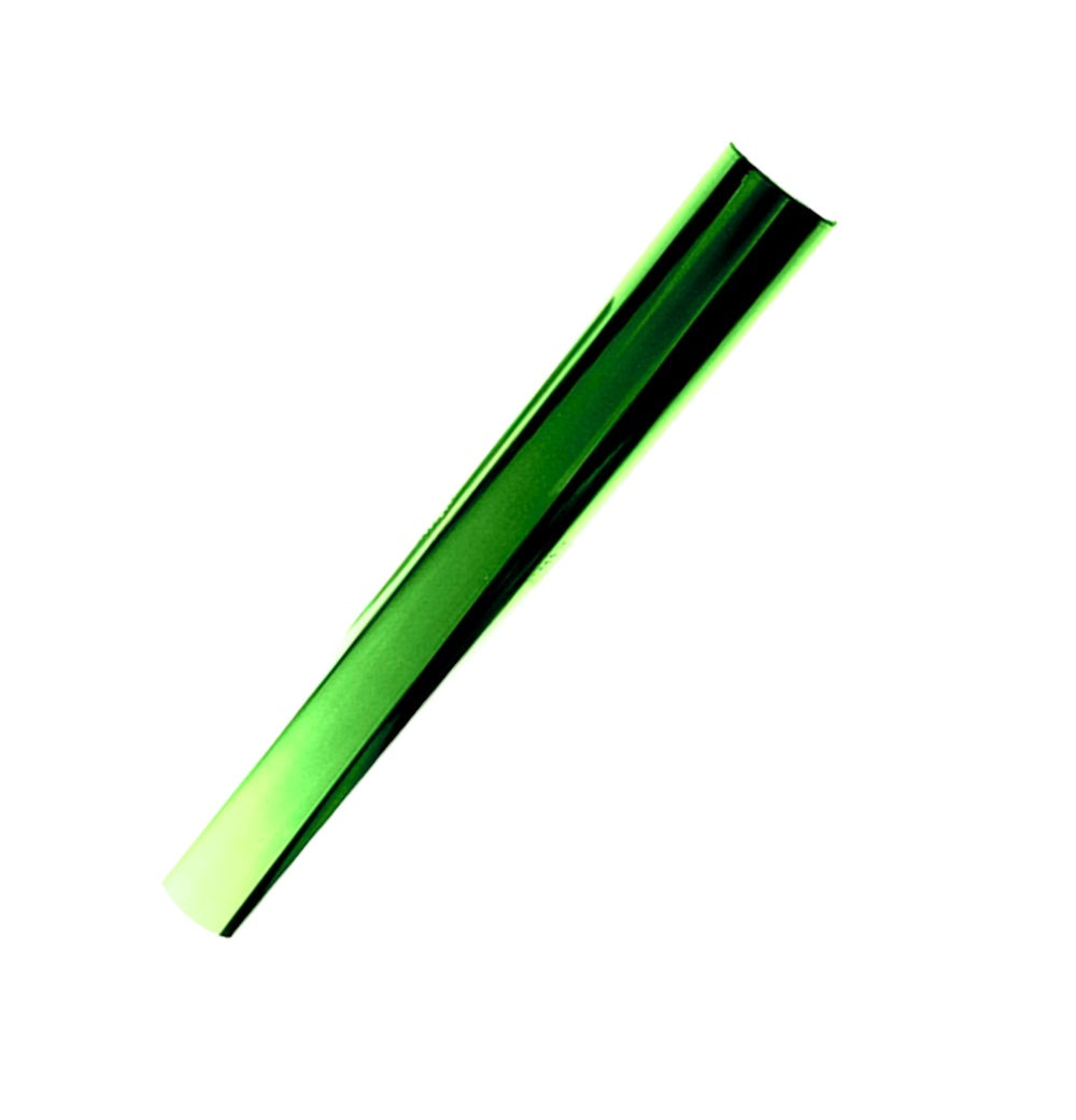 Bandeau pare soleil film réflectif vert 150X20cm à poser sur pare-brise couleur graduelle chromée - STATION MANIA