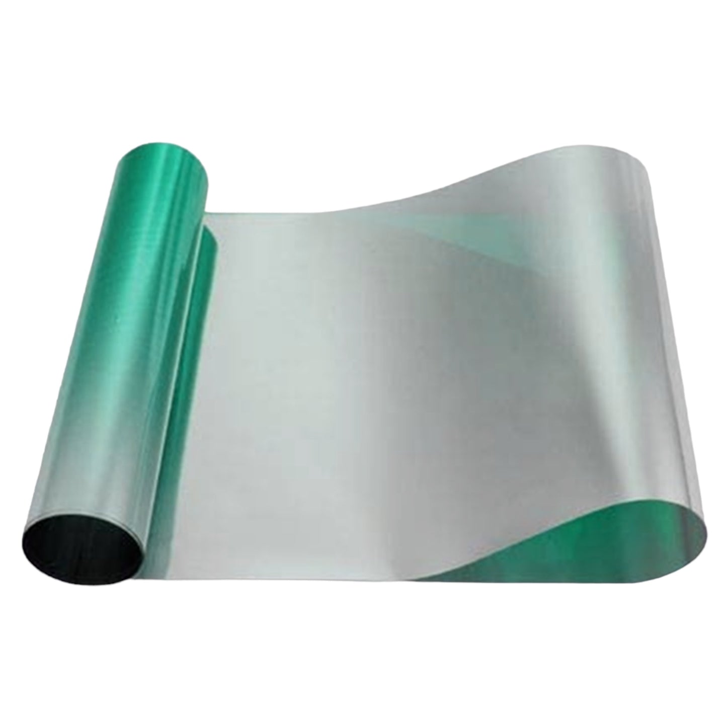 Bandeau pare soleil film réflectif turquoise 150X20cm à poser sur pare-brise couleur graduelle chromée - STATION MANIA