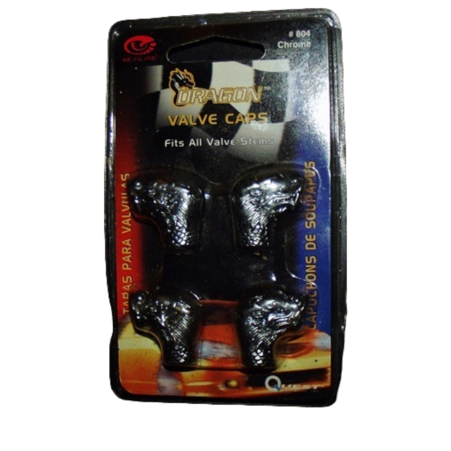 Bouchons de valves REDLINE™ DRAGON (jeu de 4) - STATION MANIA