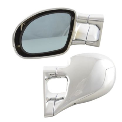 Rétroviseurs adaptables MERCEDES W124 W201 de 1989 à 1995 style M3 chrome manuel