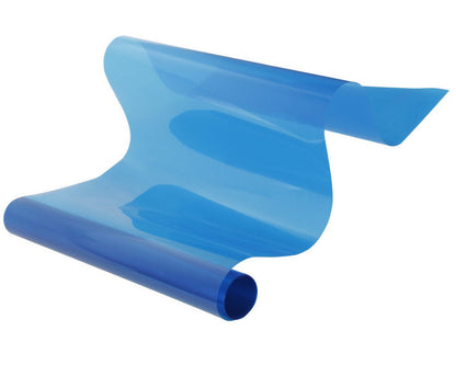 Film solaire bleu 2m x 76 cm non réfléchissant sans métallisation pour pose intérieure sur vitres