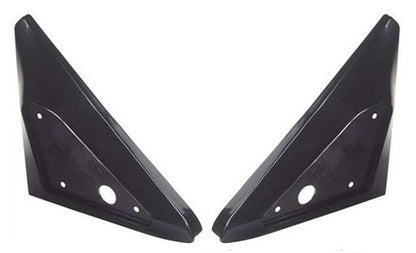 Paire de supports noirs adaptateurs de rétroviseurs accessoires compatibles AUDI A5 (type B8) de 2007 à 2016 platines de fixation d'embase universelle - STATION MANIA