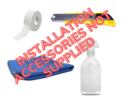 Kit bandeau pare soleil film solaire filtrant bleu 150x20 cm pour pare-brise - STATION MANIA