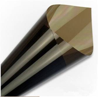 Bande pare-soleil bronze de film solaire teinte dégradée translucide largeur 20cm pour haut de pare-brise - VENDU AU METRE - STATION MANIA