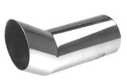 Embout de sortie d'échappement droite en inox eKtor™ TYPHON - STATION MANIA