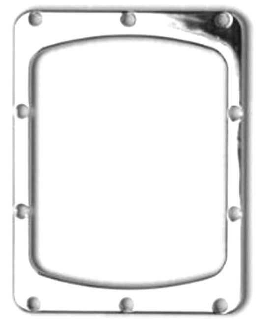 Entourage chromé du soufflet de levier de vitesse (voir liste de compatibilité) - STATION MANIA