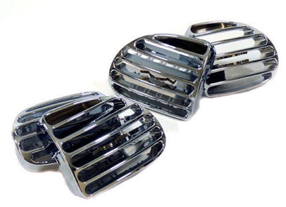 Grilles chromées d'aérateurs pour PEUGEOT 206 tous modèles 