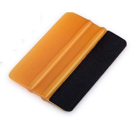 Kit bandeau pare soleil film réfléchissant or chrome 150X20cm avec raclette douce - STATION MANIA
