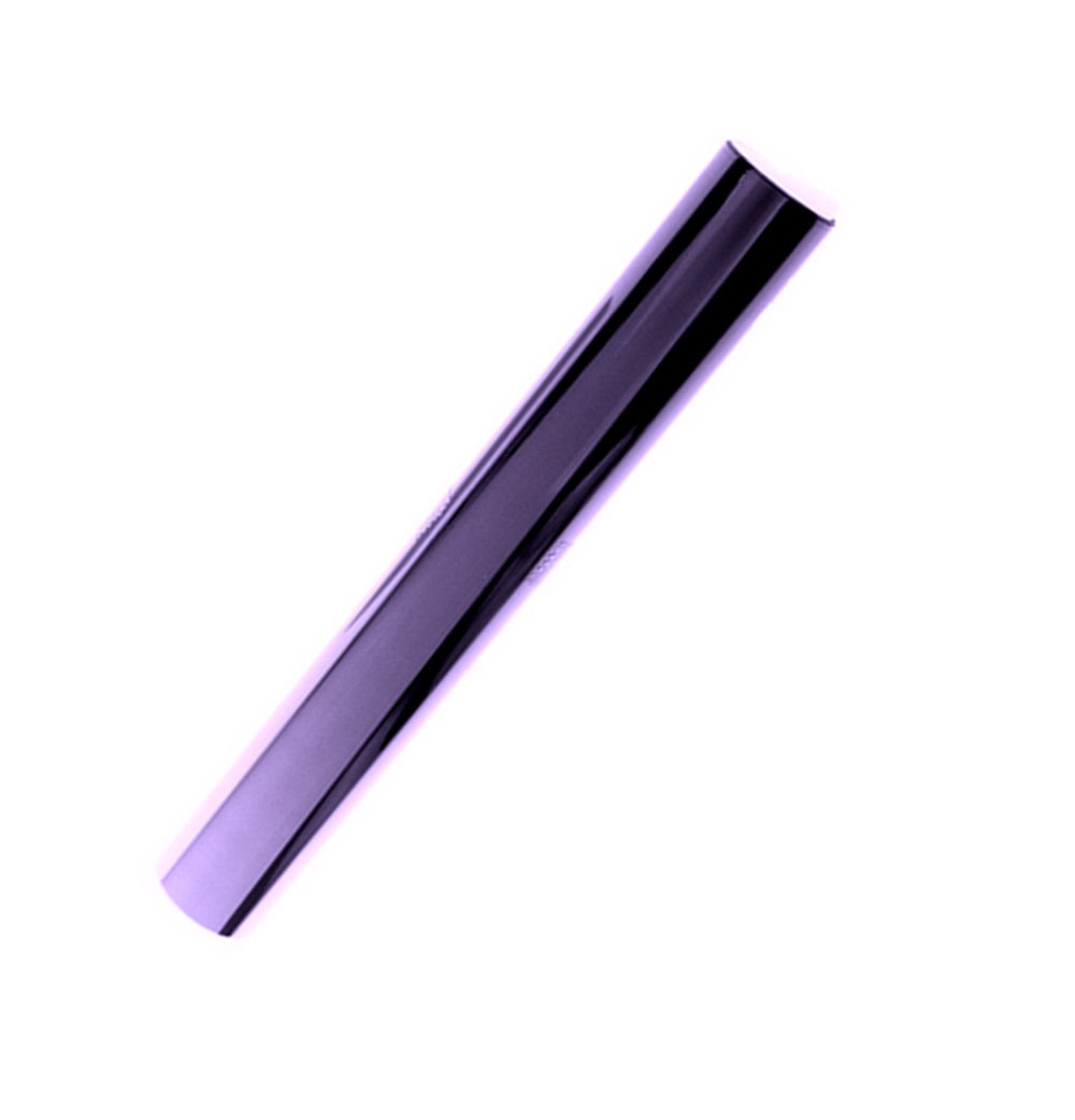 Bandeau pare soleil film réflectif violet 150X20cm à poser sur pare-brise couleur graduelle chromée - STATION MANIA