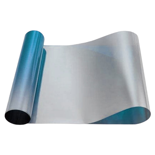 Bandeau pare soleil film réflectif bleu ciel 150X20cm à poser sur pare-brise couleur graduelle chromée - STATION MANIA